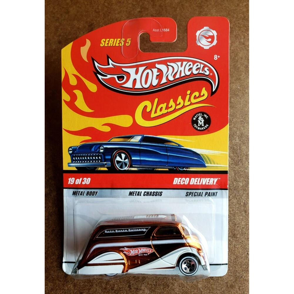 2009 Hot Wheels DECO DELIVERY Copper CLASSICS SERIES 5 #19/30 1/64 5SP VARIATION